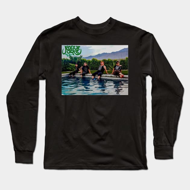 Pool Shot One Long Sleeve T-Shirt by NIZAM RECORDS 